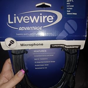 Micro phone cord 15 ft